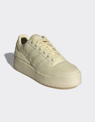 adidas Originals – Forum Bold – Sneaker in Gelb mit Streifen